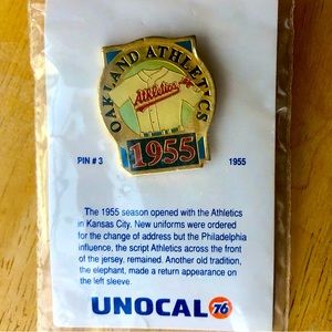 Vintage Pin - Oakland A’s 1955